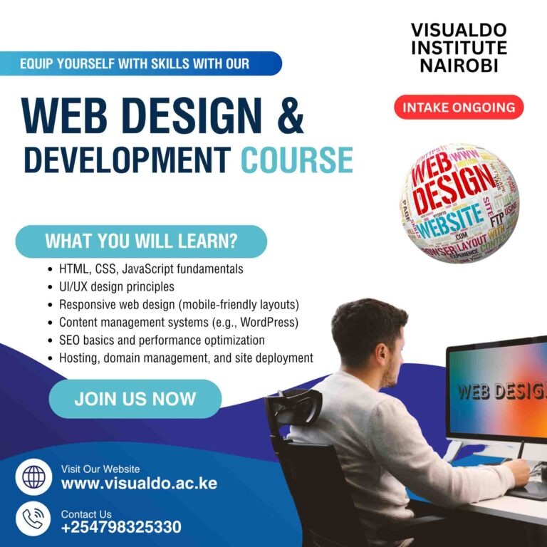 Web Design & Development Courses in Kenya – Visualdo Institute College