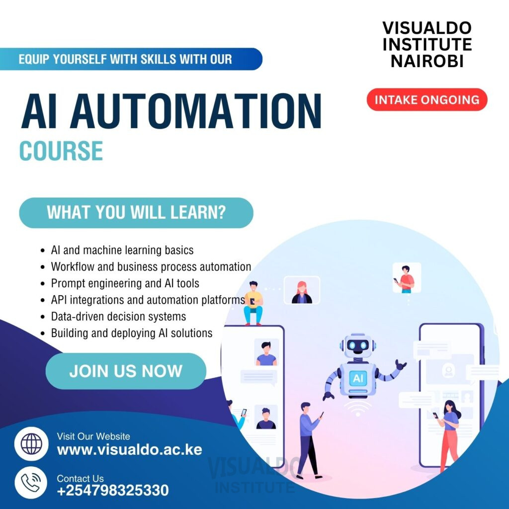 AI Automation Courses at Visualdo Institute Nairobi